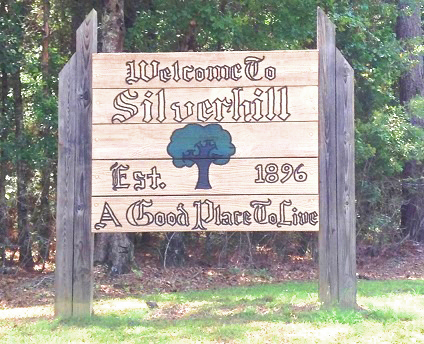Welcome To Silverhill Sign