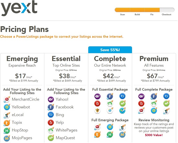 yext's payment