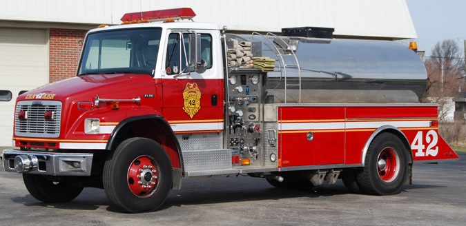 fire tanker truck